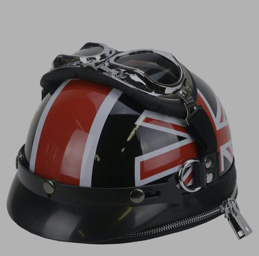 Moto Biker Helmet Backpack, Colour: UK