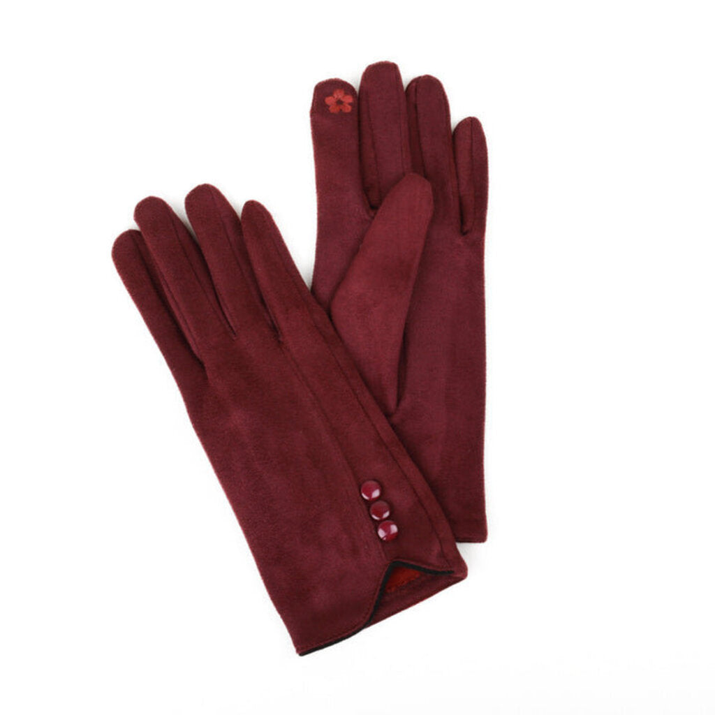 Caracol Plum Gloves, Size: Adult Os