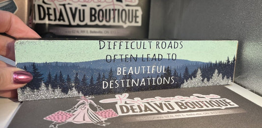 Beautiful Desitinations Plaque