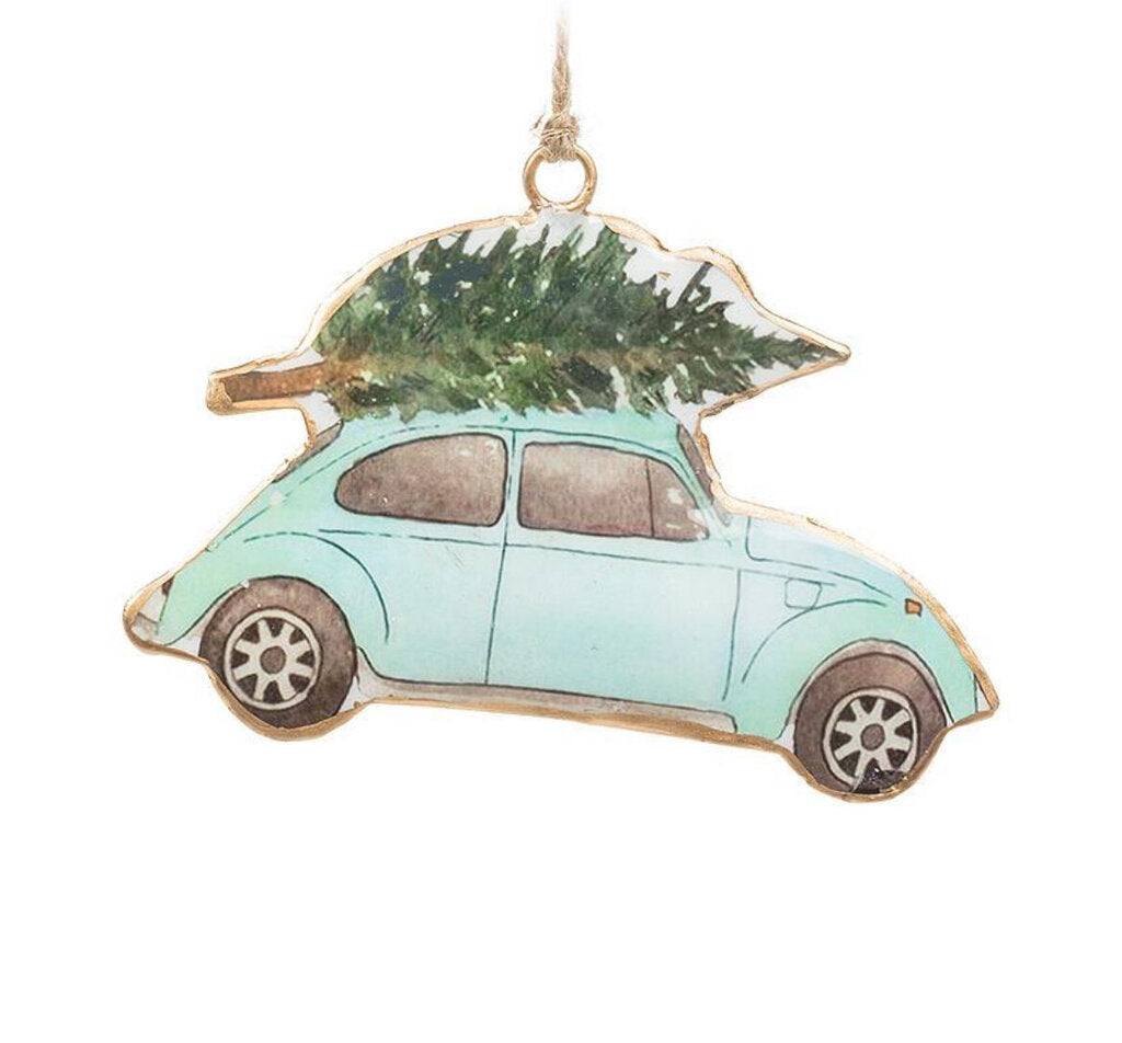 Abbott Bug Car With Tree Decor