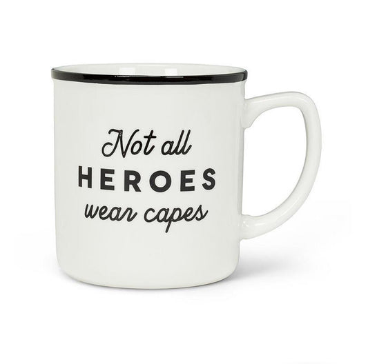 Abbott Not All Heros Wear Capes Mug