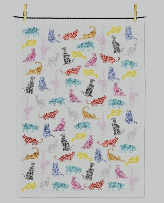 Abbott Speckled Cats Kitchen Towel