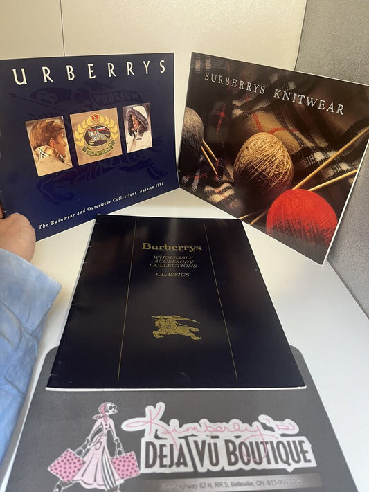 Burberrys1990-1991 Look Books