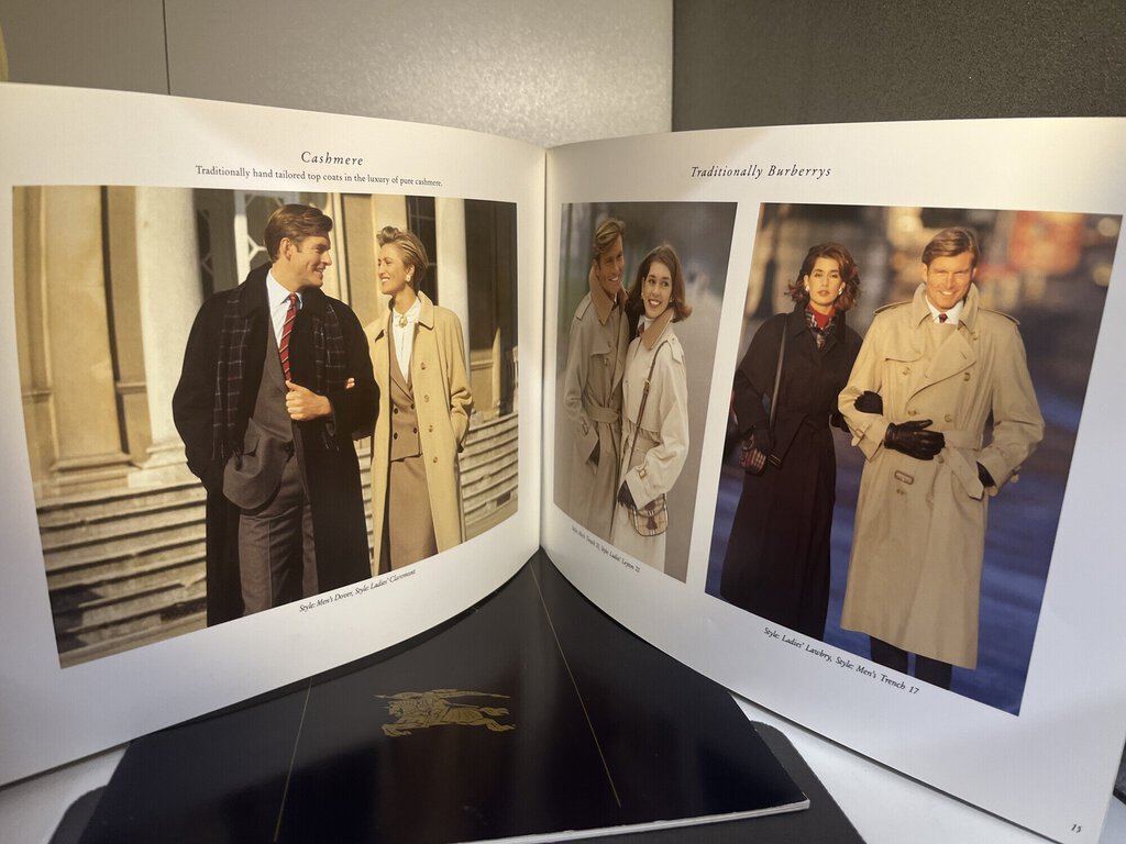 Burberrys1990-1991 Look Books