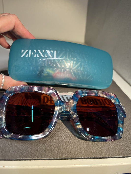 Zenni Thick Rim Funky Sunglasses