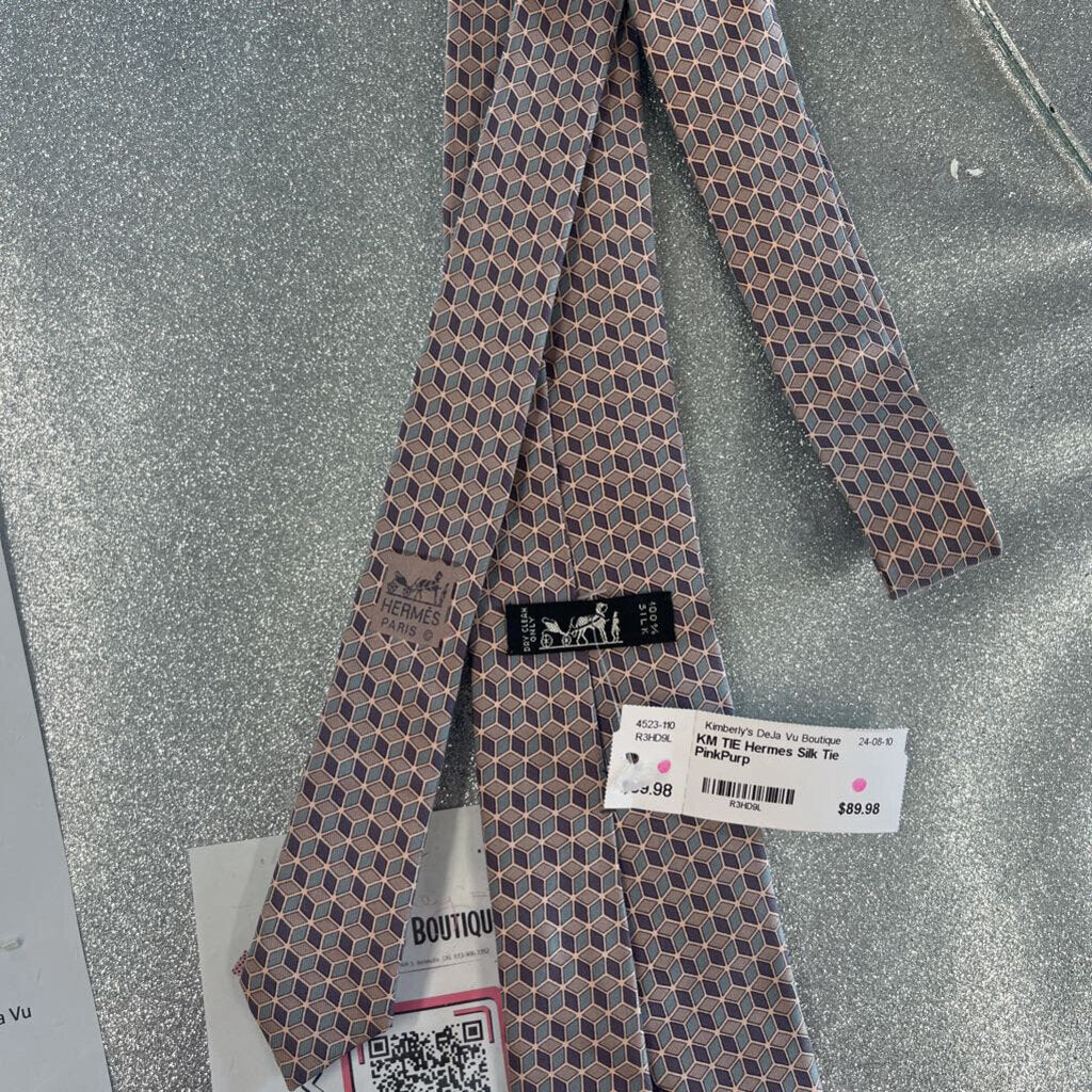 Hermes Silk Tie