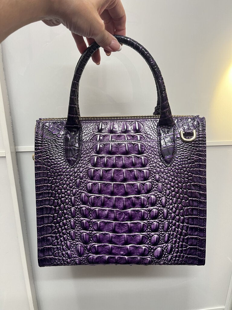 Brahmin Croc Bag