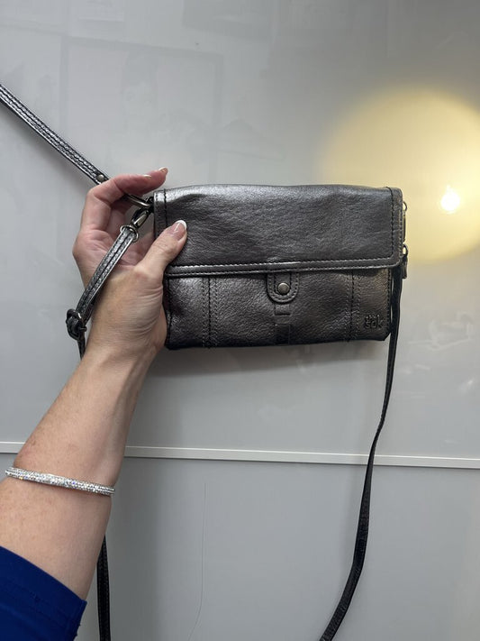 Metallic Crossbody/Wristlet