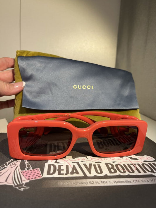 Gucci Logo Frame Sunglasses