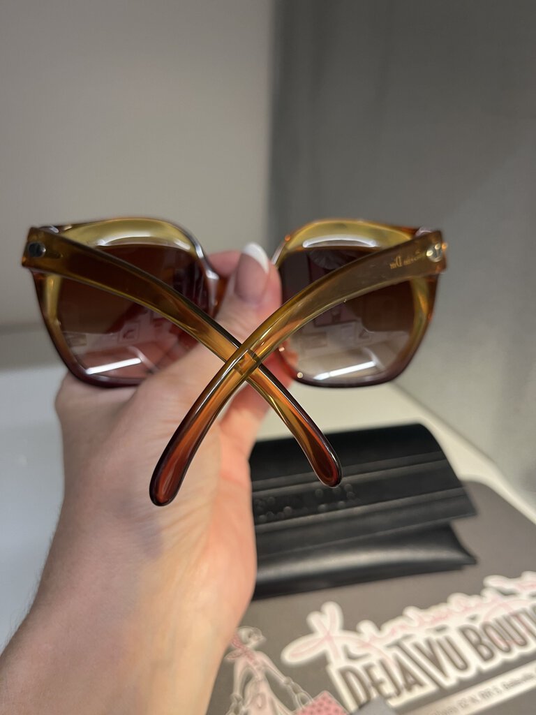 Christian Dior Clear Frame Sunglasses