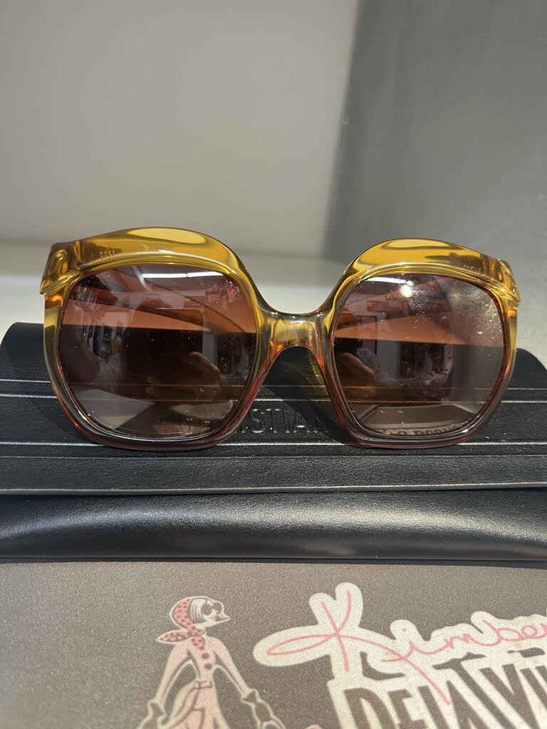 Christian Dior Clear Frame Sunglasses