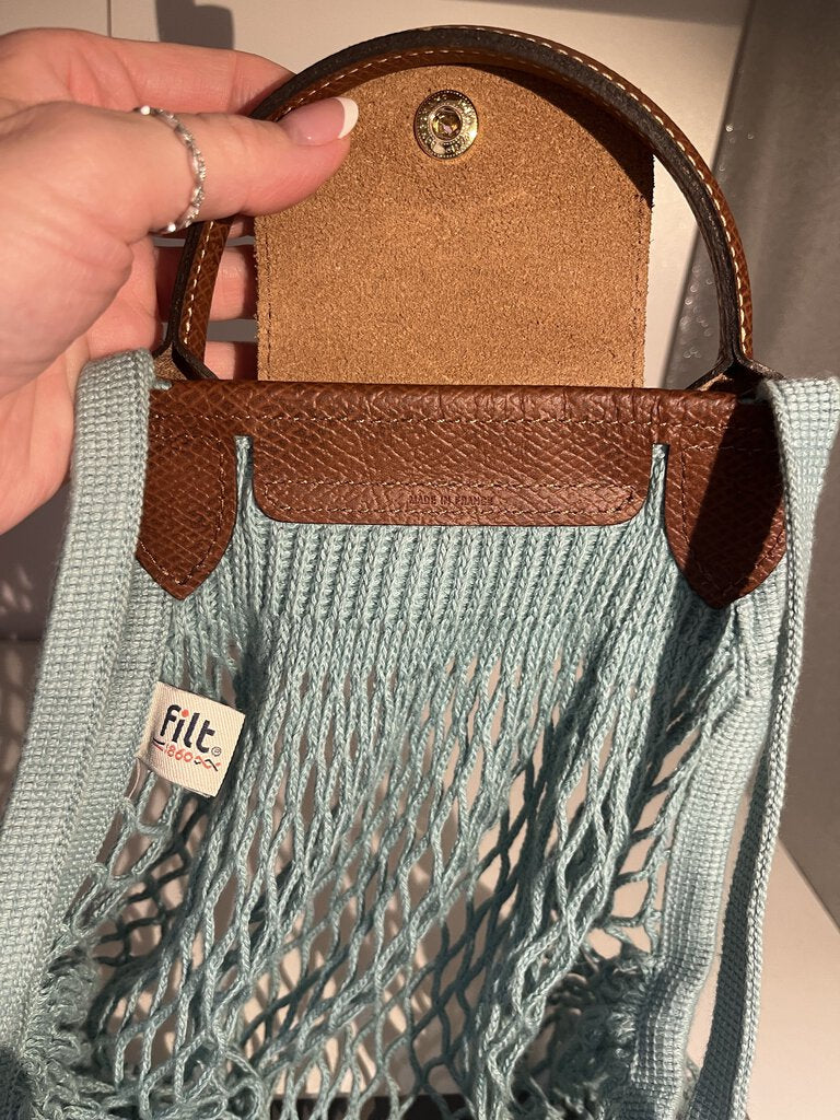 Long Champ Filt Collaboration Mesh/Leather Bag