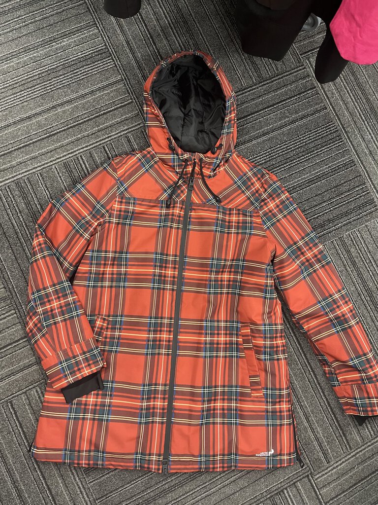 Arctic Expedition Plaid Puffy Coat (L)