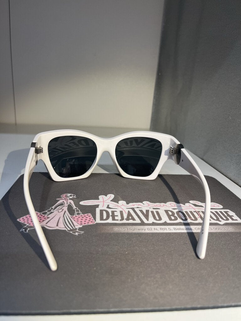 Versace White Sunglasses