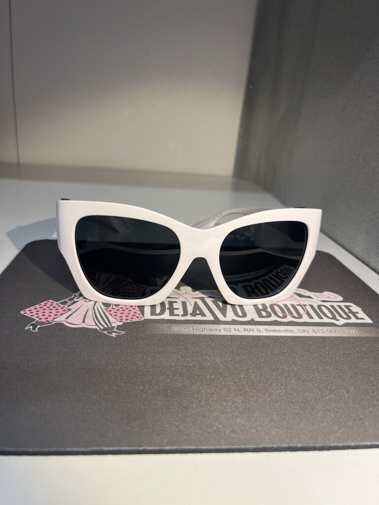 Versace White Sunglasses