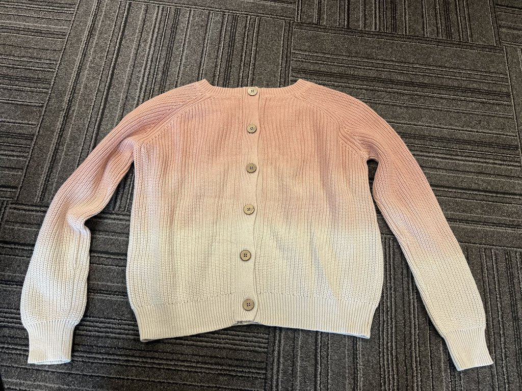 Lucky Brand Cotton Back Button Sweater (M)