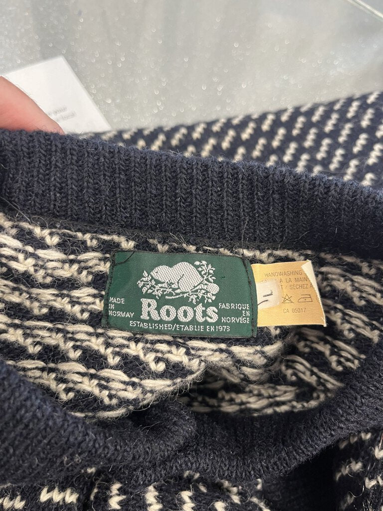 Roots Wool Sweater (L)