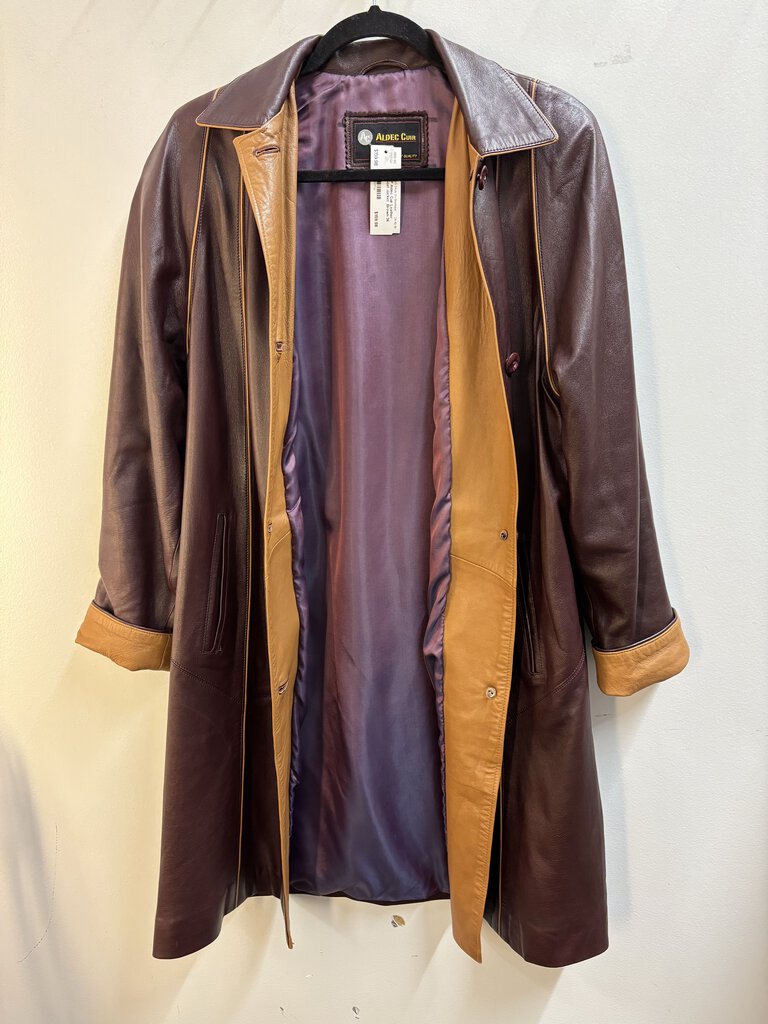 Alden Cuir Leather Coat (36)