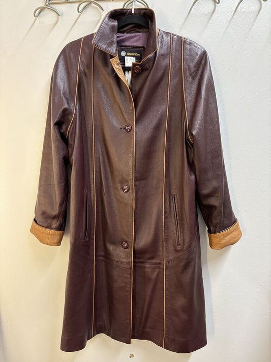 Alden Cuir Leather Coat (36)