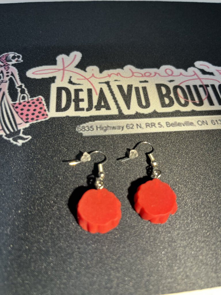 Mini Poppy Earrings