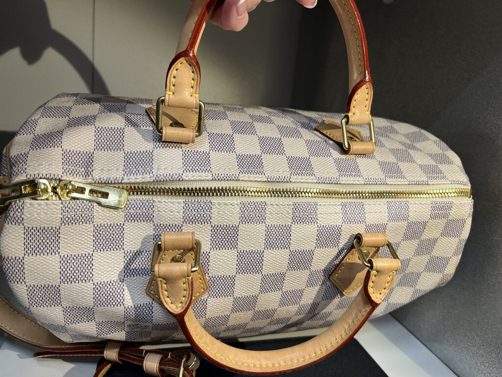 Louis Vuitton Speedy 30 Damier Azur