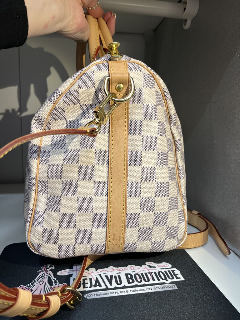 Louis Vuitton Speedy 30 Damier Azur