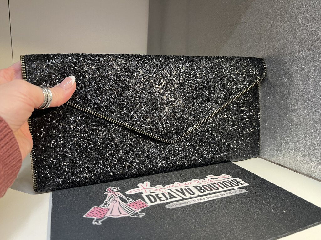 Rebecca Minkoff Sparkle Envelope Clutch