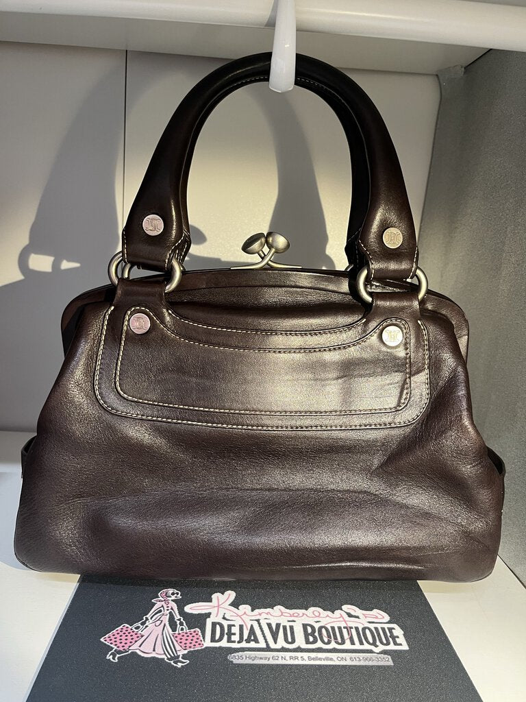 Celine Boogie Leather Handbag