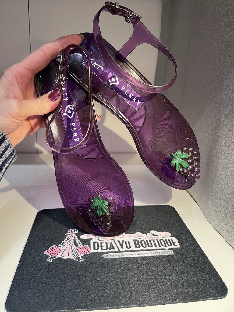 Katy Perry Grapes Jelly Shoes 7