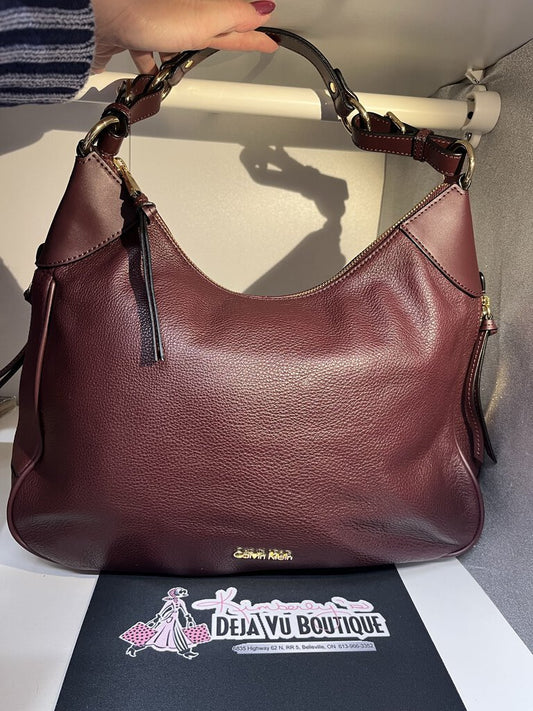 Chelsea Pebbled Leather Hobo Bag