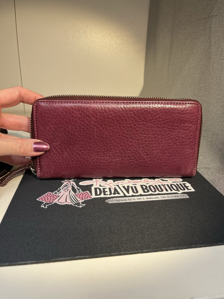 Coach Raspberry Chelsea Wallet