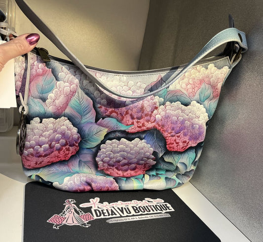 Anuschka Floral Leather Bag